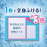 Biore碧柔冷感湿巾纸止汗降温冰爽清洁 20枚