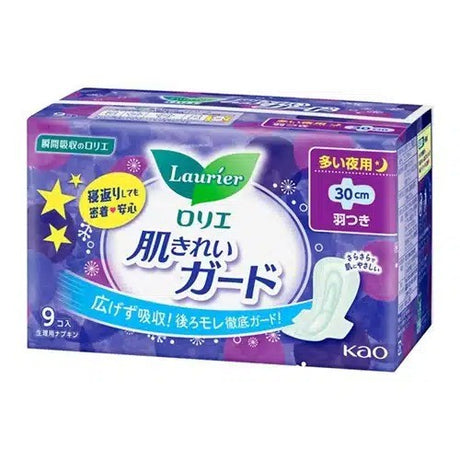 Kao Laurier花王乐尔雅瞬吸夜用卫生巾30cm 9枚