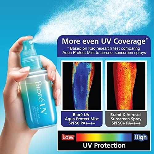 Biore碧柔Aqua水感保湿防晒喷雾SPF50+ 60ml