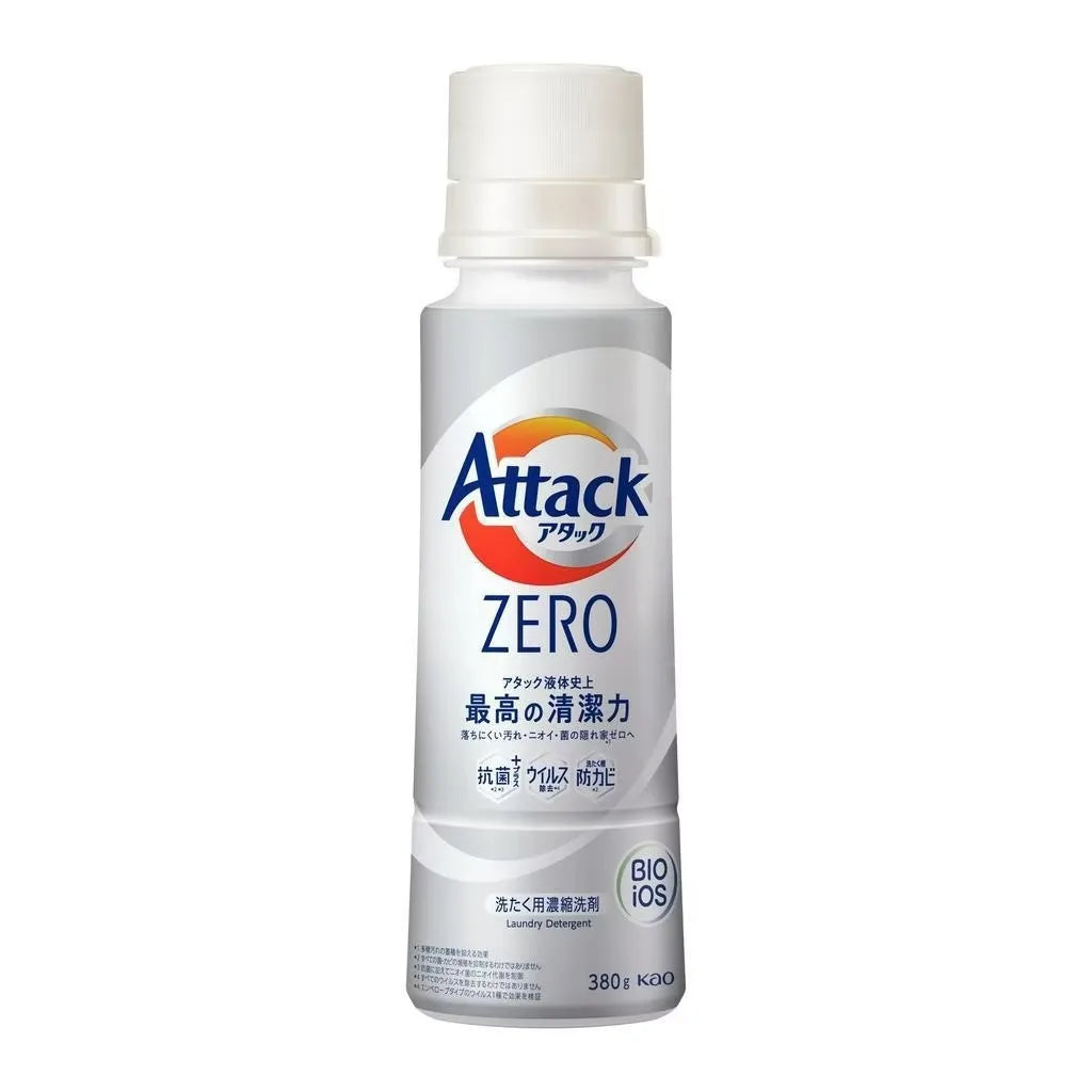 Kao花王Attack Zero浓缩型酵素洗衣液揭盖式波轮专用 380g