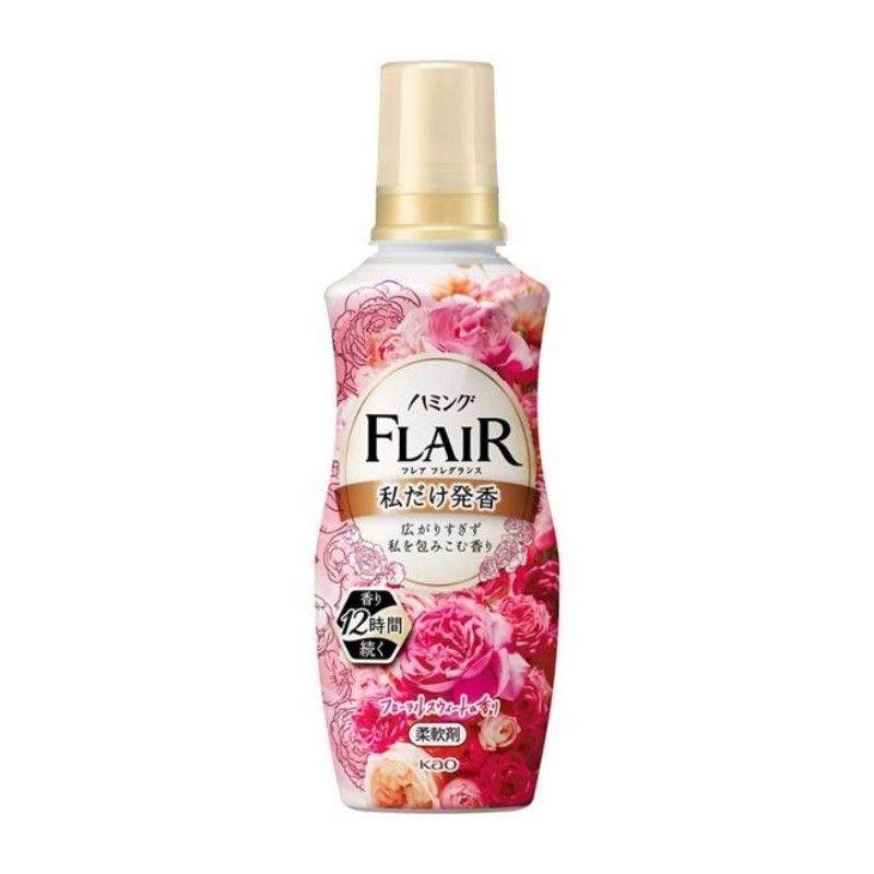 Kao花王Flair长效衣物柔顺剂粉色新版甜蜜花香 520ml