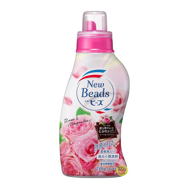 Kao Fragrance New Beads Gel Luxecraft Rose & Magnolia 740g