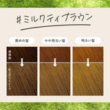 Kao花王Liese泡沫染发剂黑发用奶茶灰棕 115ml