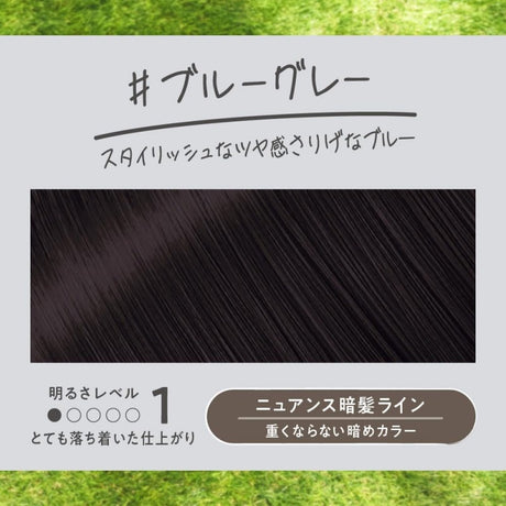 Kao Liese Creamy Bubble Hair Color Blue Grey