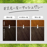 Kao花王Liese植物泡沫染发剂黑发用烟灰色 115ml