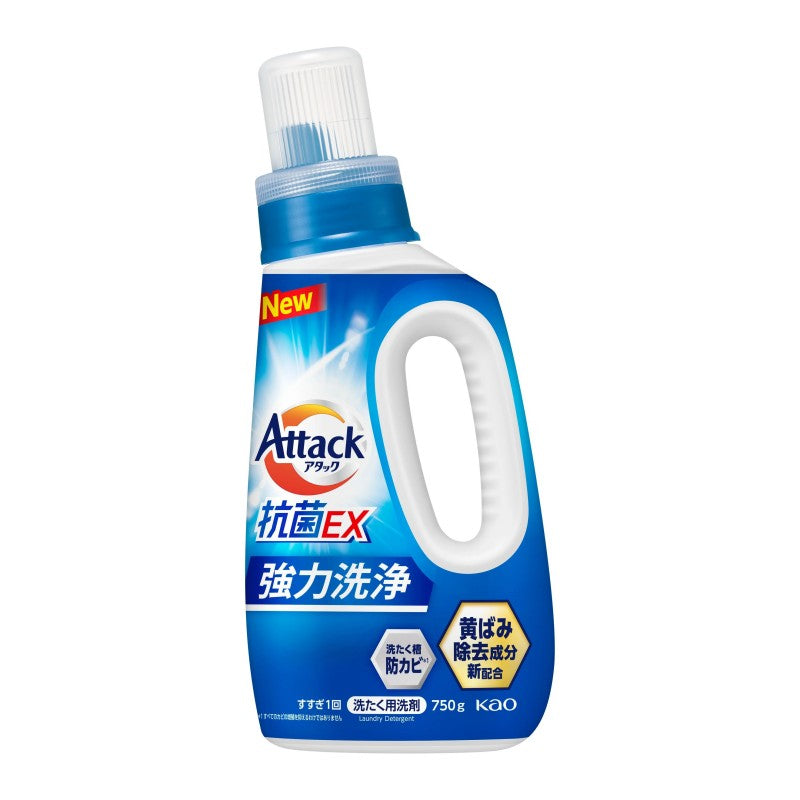 Kao Attack Antibacterial EX Laundry Detergent Liquid 750g