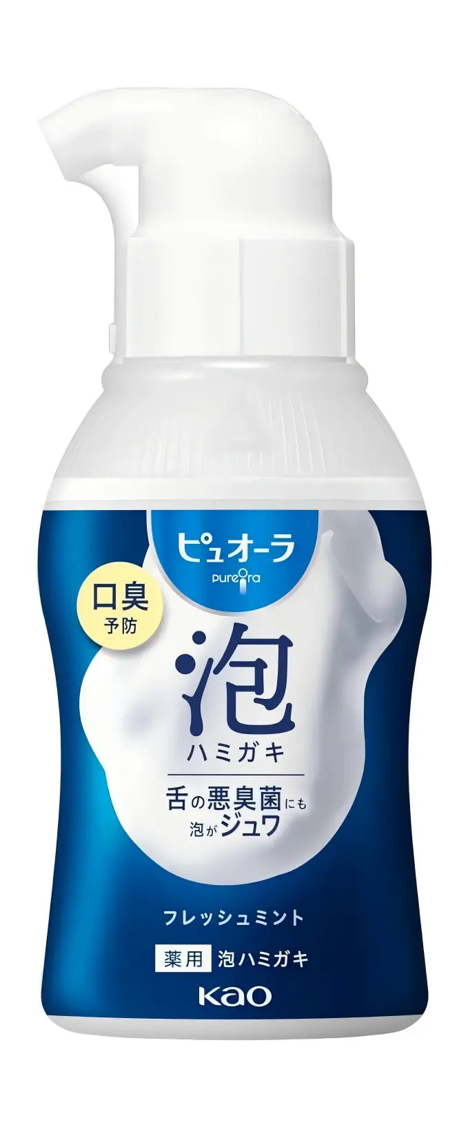 Kao花王PureOra泡沫洁牙液清新薄荷味 110ml