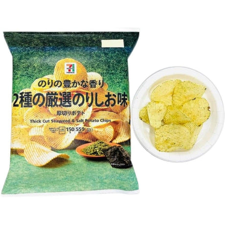 7-Eleven Premium Seaweed Salted Thick-cut Potato Chips 150g