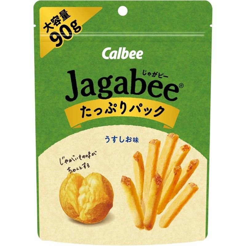 Calbee卡乐比淡盐味薯条三兄弟 85g