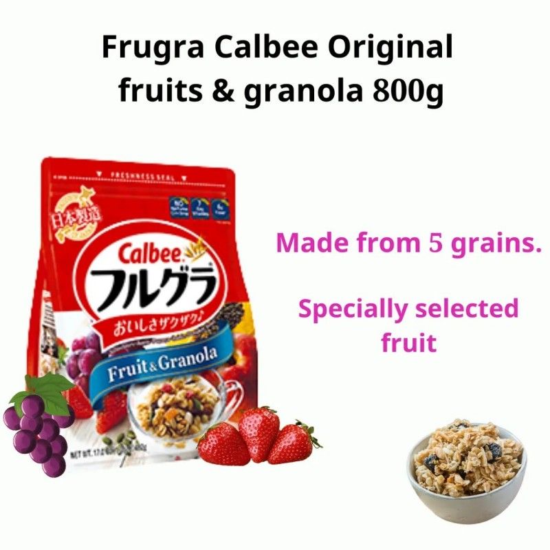 Calbee Frugula Fruits Granola 750g