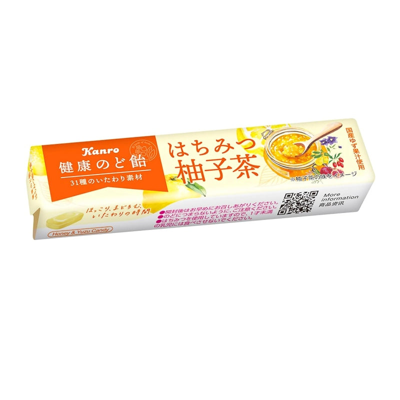 Kanro Throat Candy Honey & Yuzu 11pcs