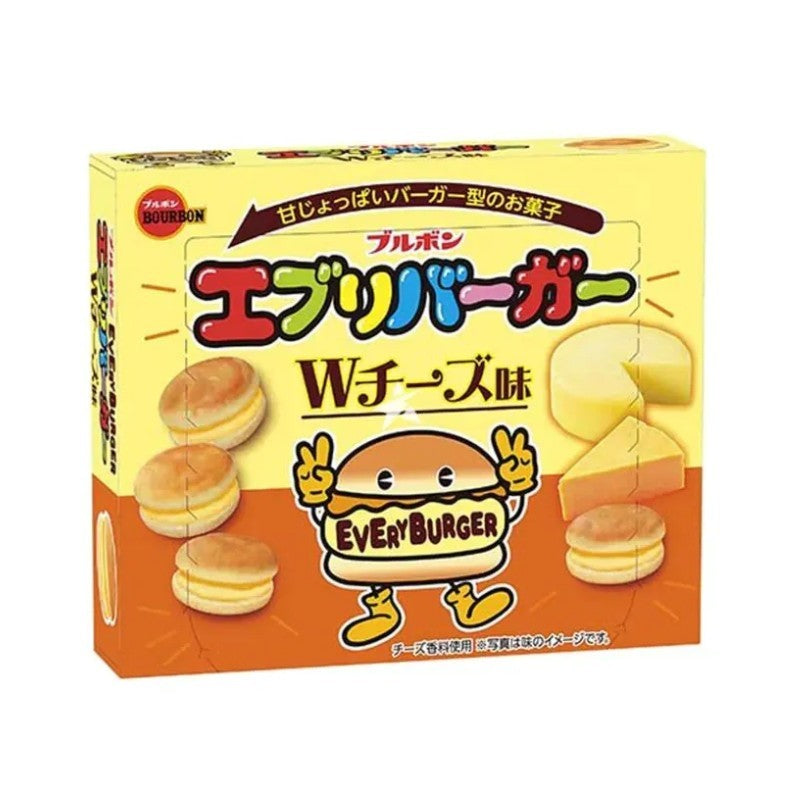 Bourbon Every Burger Chocolate Biscuit Double Cheese Flavour 58g