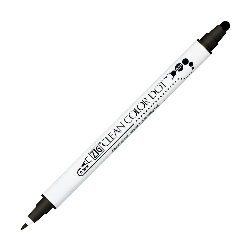 Kuretake ZIG Clean Color Dot Highlighter Black