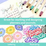 Kuretake Zig Clean Colour Dot Single Marker Metallic Blue