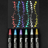 Kuretake ZIG Clean Color Dot Marker Pen Metallic Red