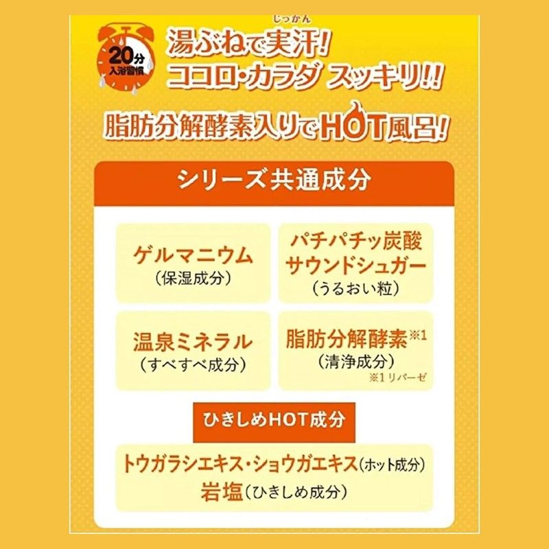 Bison Hot Bath Salt Ginger 60g