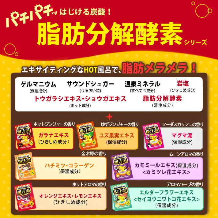 Bison佰松美肌入浴剂海盐爆汗汤葡萄柚味 60g