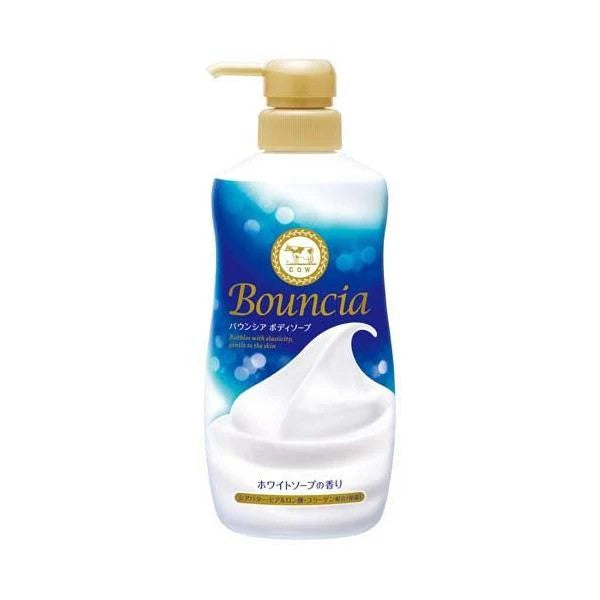 Cow牛乳石碱泡沫沐浴露新款牛奶花香 480ml
