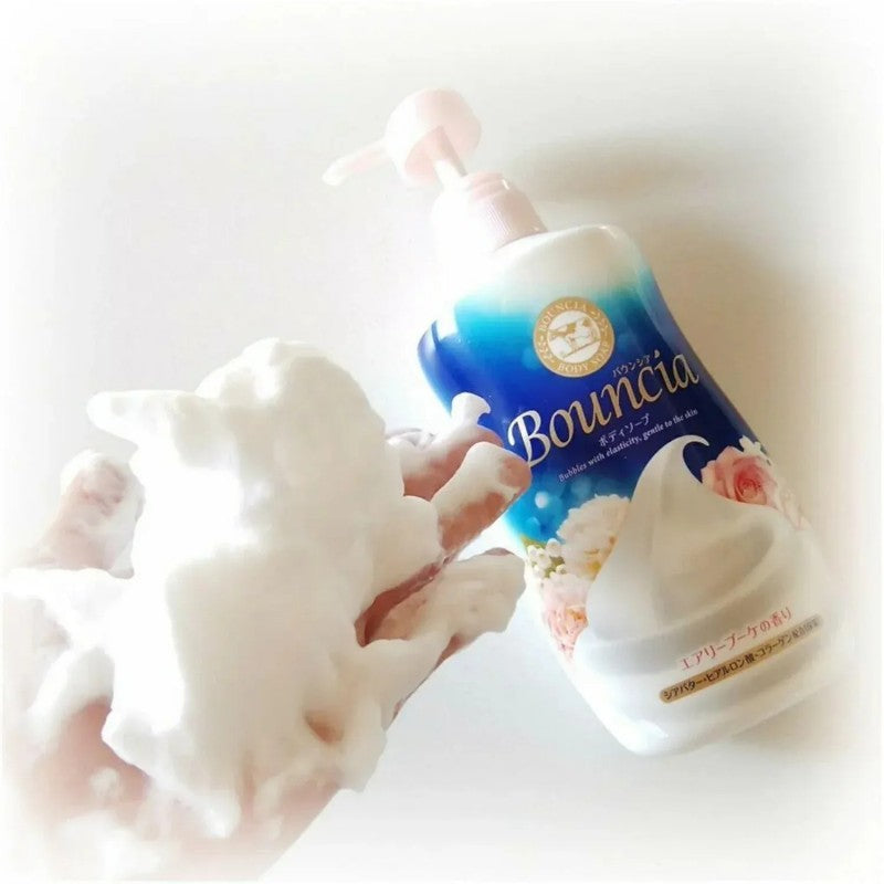 Cow牛乳石碱泡沫沐浴露茉莉梨香 480ml