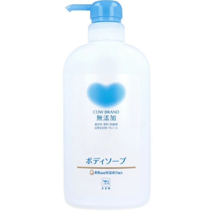 Cow牛乳石碱柔和无添加沐浴露保湿润肤 550ml