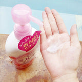 Cow牛乳石碱高保湿沐浴露粉红花香 500ml