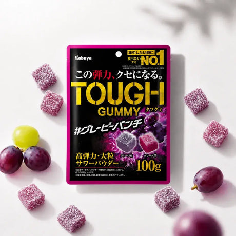 Kabaya卡巴雅Tough葡萄冲击味软糖 100g