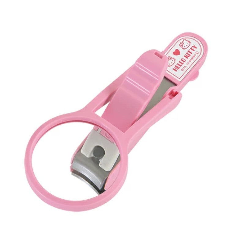 Kai Nail Clipper with Magnifying Glass Hello Kitty