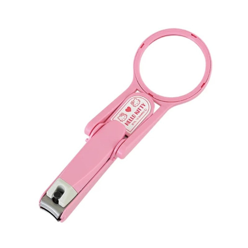 Kai Nail Clipper with Magnifying Glass Hello Kitty