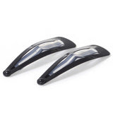 Mapepe Non-Slip Three-Pin Hair Clip Black 2pcs