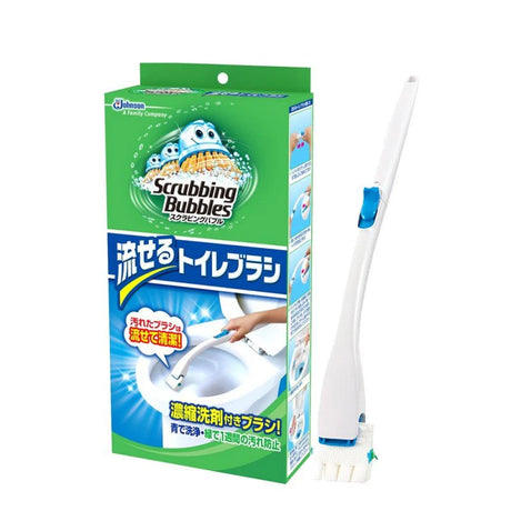 Johnson Scrubbing Bubbles Flushable Toilet Brush Set