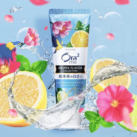 Ora2皓乐齿美白去渍牙膏柑橘薄荷 130g
