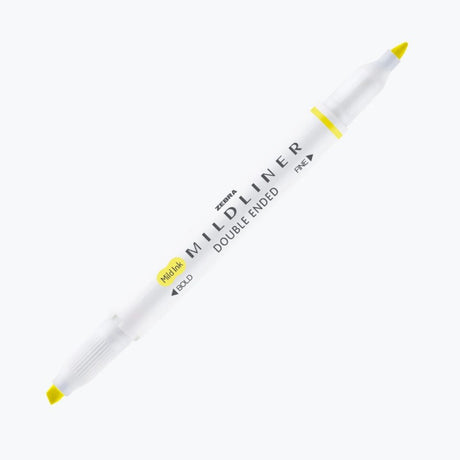 Zebra Mildliner Highlighter Marker Pen Mild Lemon Yellow