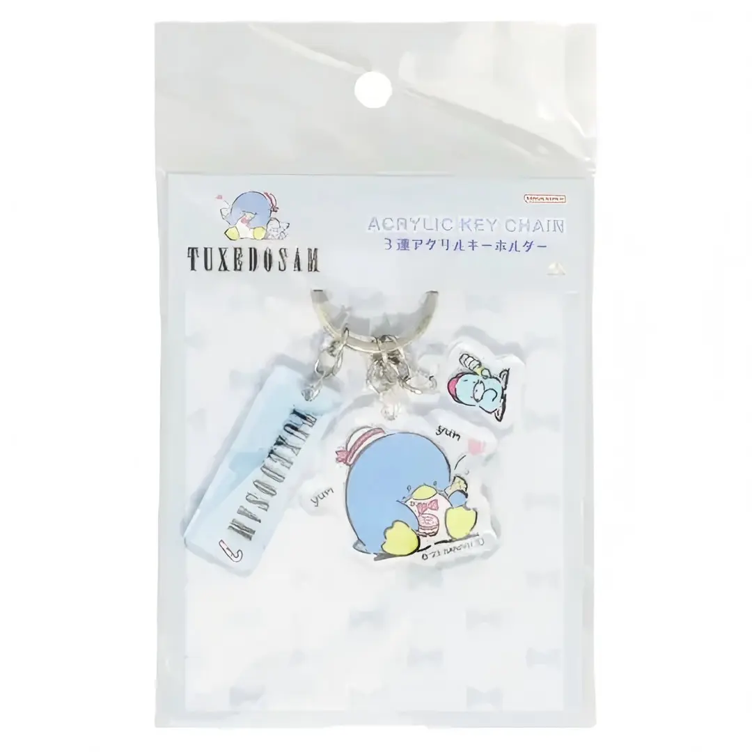 Sanrio Keychain Tuxedo Sam Retro