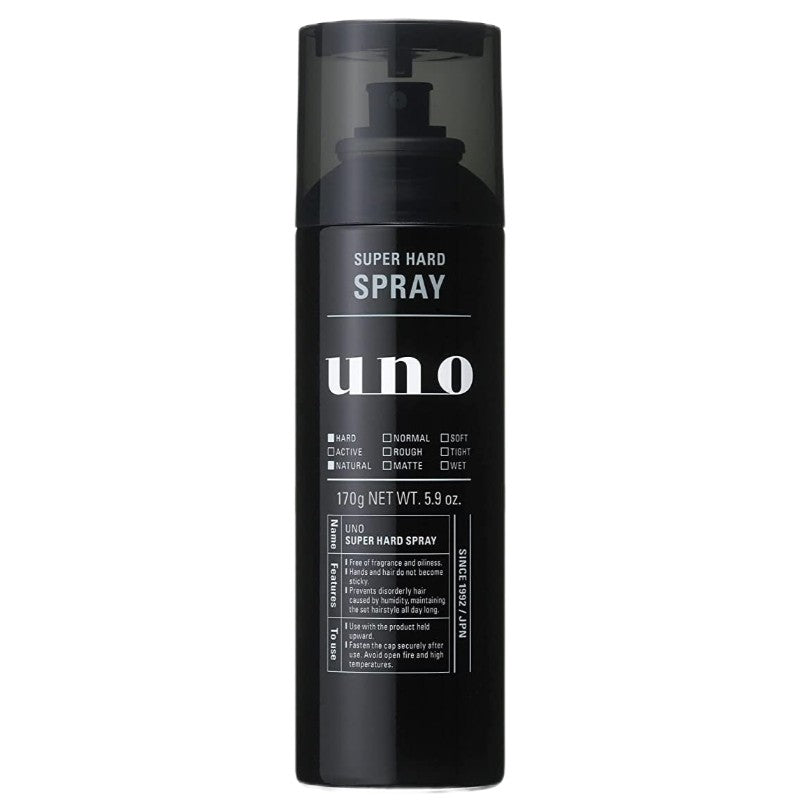 Shiseido资生堂UNO定型喷雾保湿自然蓬松持久 170g