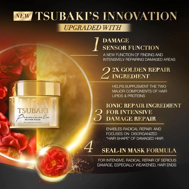 Shiseido Tsubaki Premium Repair Hair Mask 180g