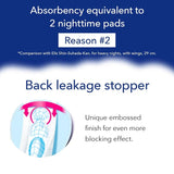 Elis大王超安心夜用超长护翼卫生巾40cm 10枚