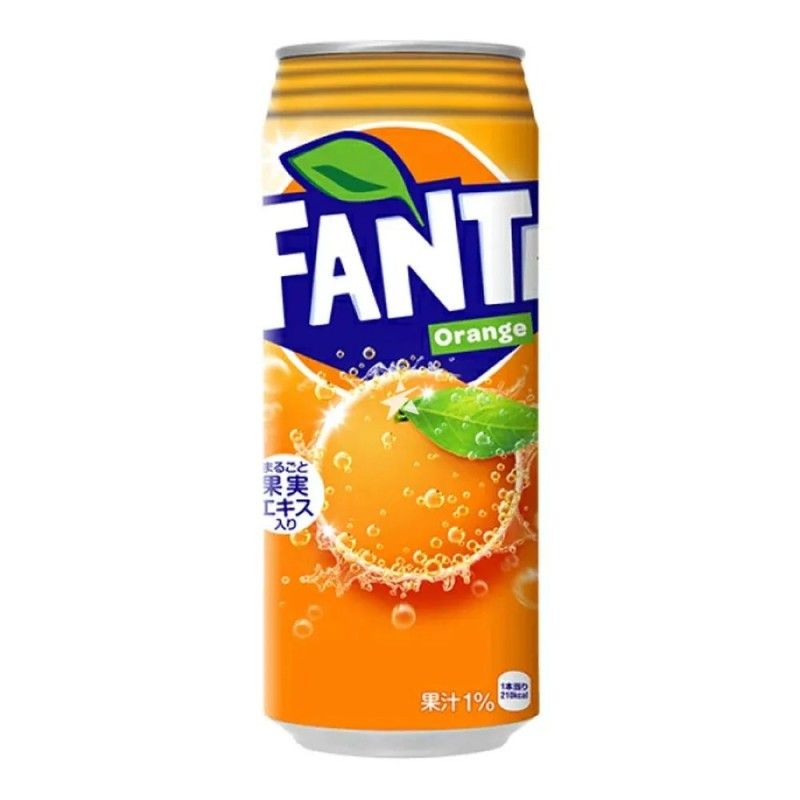 Fanta芬达橙味汽水 500ml