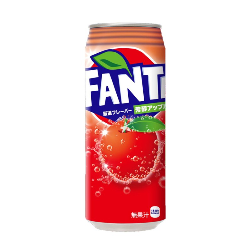 Fanta芬达苹果味汽水 500ml