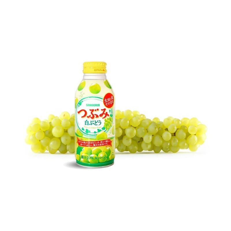 Sangaria Tsubumi White Grape Fruit Drink 380g