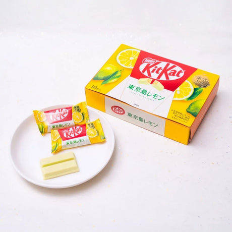 Kitkat雀巢迷你奇巧巧克力柠檬味 10枚