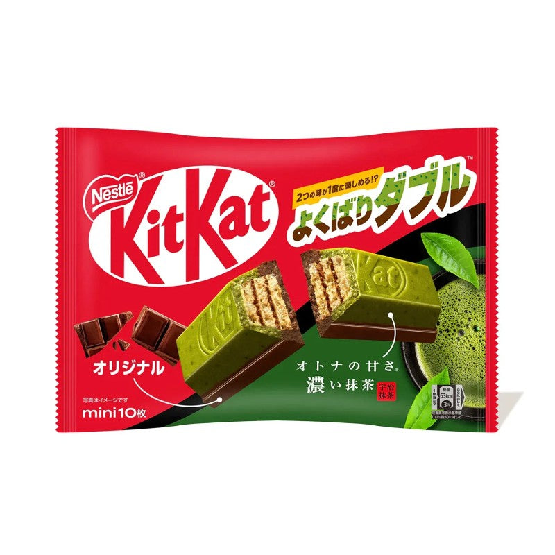 Kitkat雀巢抹茶味巧克力威化饼 10枚