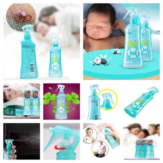 Vape未来儿童防蚊花露水驱蚊水绿色柑橘味 200ml