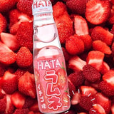 Hata哈达弹珠汽水碳酸饮料草莓味 200ml
