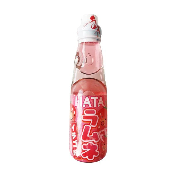 Hata哈达弹珠汽水碳酸饮料草莓味 200ml