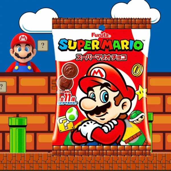 Furuta Super Mario Chocolate Biscuit 52g