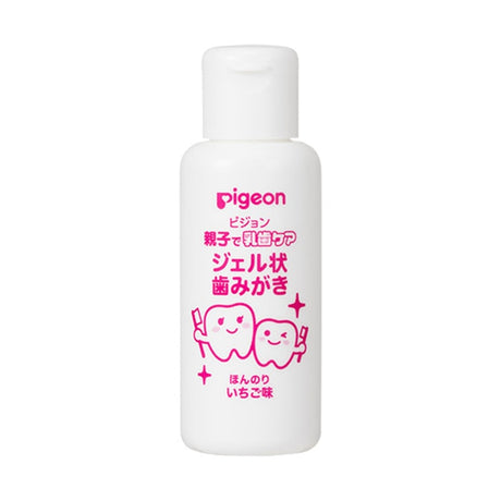 Pigeon Child Teeth Care Gel Toothpaste For 6 Month Old Strawberry Flavor 40ml