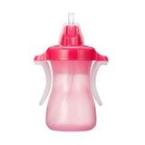Pigeon贝亲婴幼儿便携防漏粉色吸管杯 150ml