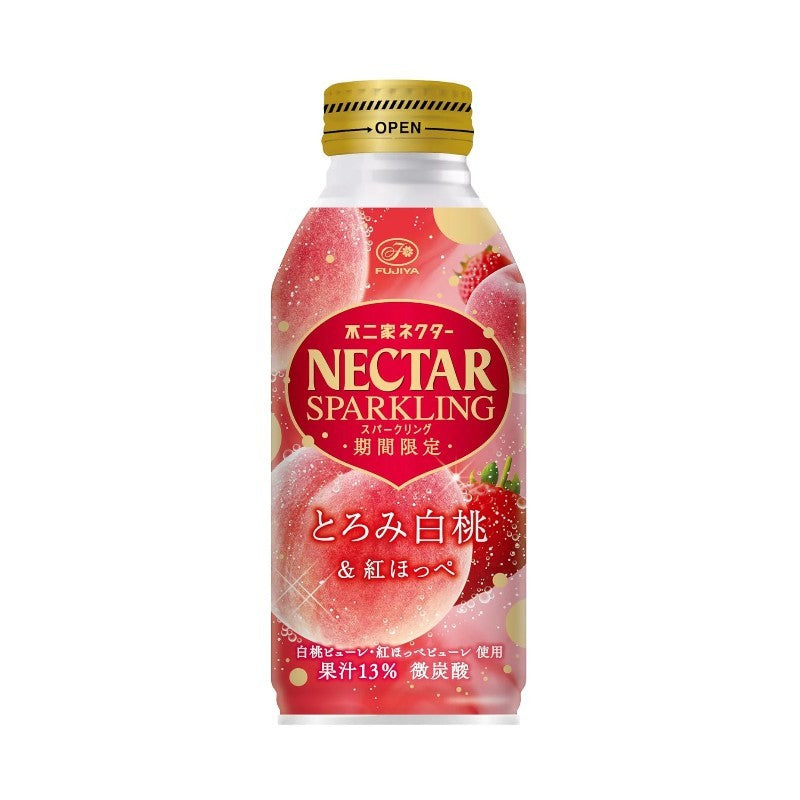 Fujiya不二家白桃味碳酸饮料 300ml