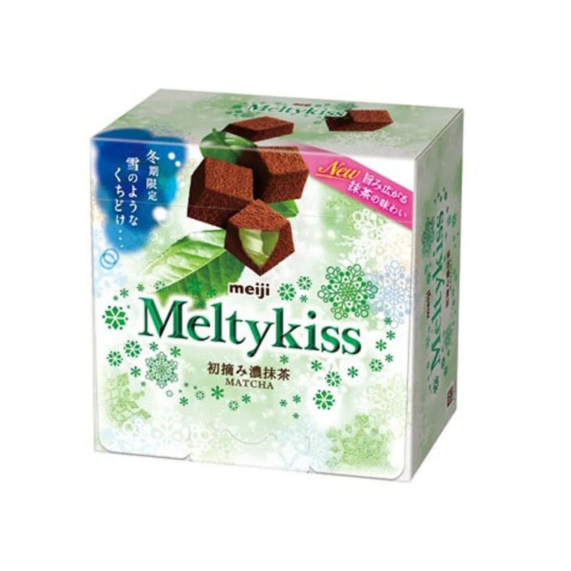 Meiji明治Meltykiss夹心巧克力抹茶味 52g