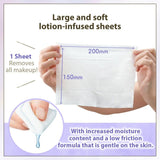 Mandom Bifesta Makeup Cleansing Sheets Bright Up 46pcs